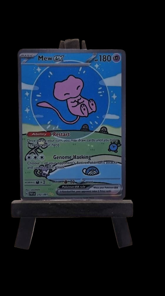 pokemon Card Bubble Mew none shiny (offical back)