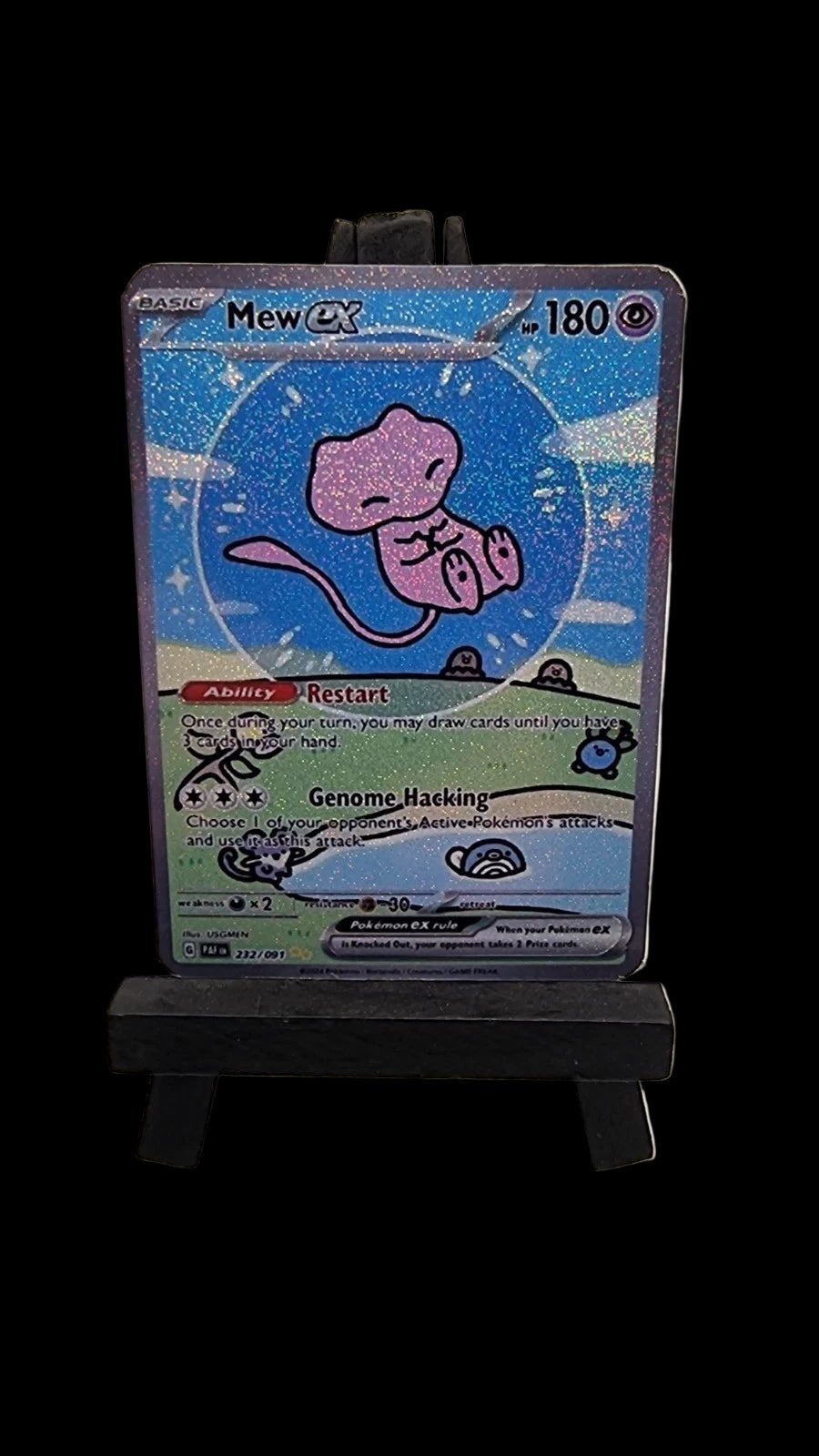 pokemon Card Bubble Mew none shiny (offical back)